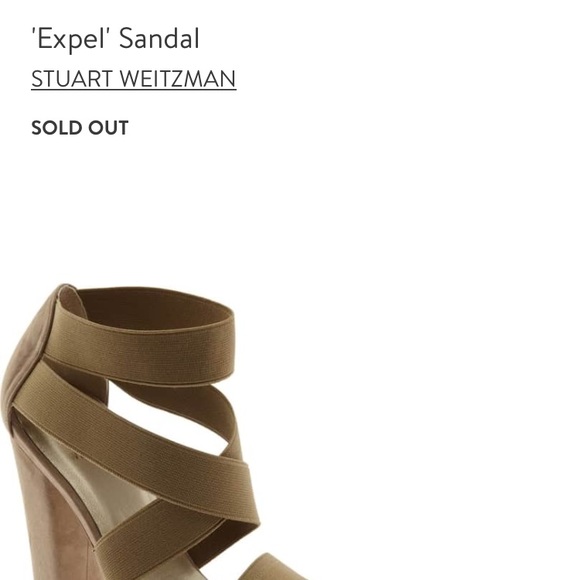 Stuart Weitzman Expel Black Elastic Patent 9.5 - Picture 5 of 6